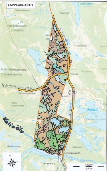 Kartor | Jukkasjärvi sockens skogsallmänning